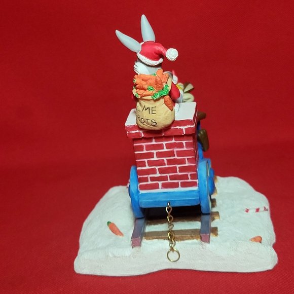 VTG Looney Tunes Christmas Express Train Bugs Bunny Wily E Coyote Road Runner - Picture 7 of 15